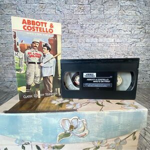 Abbott & Costello Who's On First VHS Tape Fully Screen Comedy